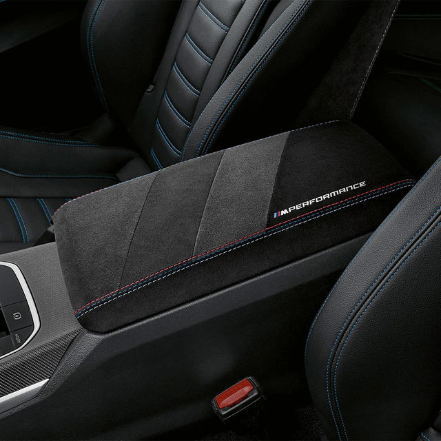 51165A5D595 - Interior: M Performance Armrest - Alcantara for BMW Image