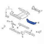 7E5Z5462186BA - Body: Valance for Ford: Fusion | Mercury: Milan Image