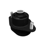 68373082AA - Frame, Bumper and Fascia: Body Hold Down Insulator for Jeep: Wrangler, Wrangler JK Image