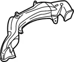 27871CG000 - Body: Vent Duct for INFINITI: FX35, FX45 Image