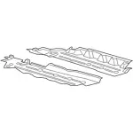 K2GZ5811782C - : Front Deflector for Ford Image