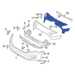 KT1Z17C897E - Body: Mount Panel for Ford: Transit Connect Image