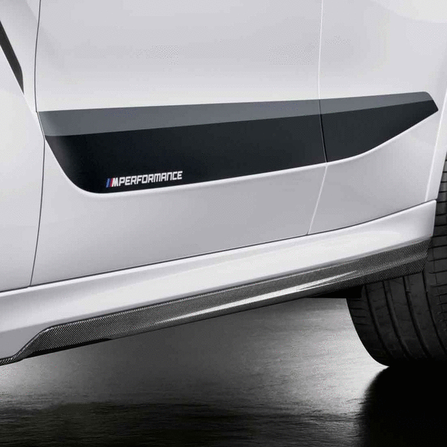 G06 X6 M Performance Frozen Black Side Decals Set - BMW (51-14-2-469-098)