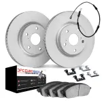 462219148 - : DFC Geospec Rotors with EURO 5000 Ceramic Pads With Hardware and Sensor for DYNAMIC FRICTION Image