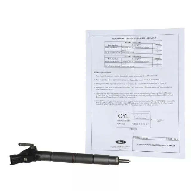 Remanufactured Kit Fuel Injection - Ford (KC3Z-9H529-ACRM)
