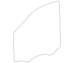 4477250310 - : Door Glass for Mercedes-Benz: Metris Image