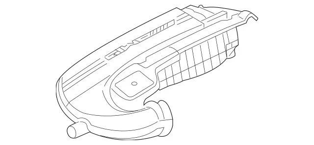 1770904201 - Chassis Sheet Metal Parts/Air Intake: Damping Air Filter for Mercedes-Benz: C63 AMG, C63 AMG S, GLC63 AMG, GLC63 AMG S Image image