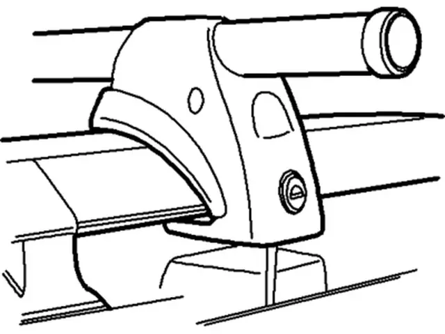 4L2Z7855106AAA - Cargo Management: Roof Luggage Rack for Ford: Explorer | Lincoln: Aviator Image