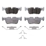 OEX1762 - : OEX Rear Disc Brake Pad Set Premium Ceramic for WAGNER BRAKE Image