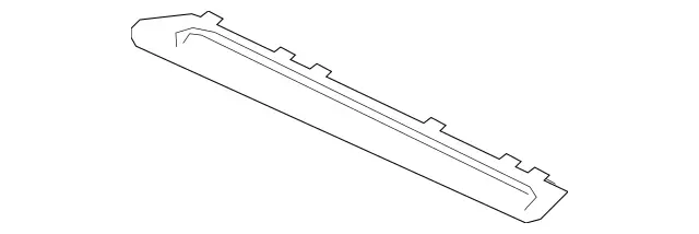 2928880185 - Detachable Parts: Trim Bar for Mercedes-Benz: GLE300d, GLE350, GLE400, GLE43 AMG, GLE450 AMG, GLE550e, GLE63 AMG, ML250, ML350, ML400, ML550, ML63 AMG Image image