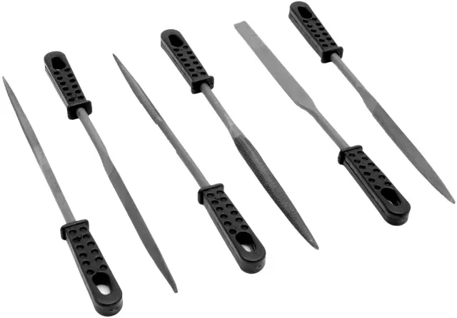 1446 - : Heat Treated Carbon Steel. Flat, Round and Triangle Files for Many Uses. for Performance Tool Image