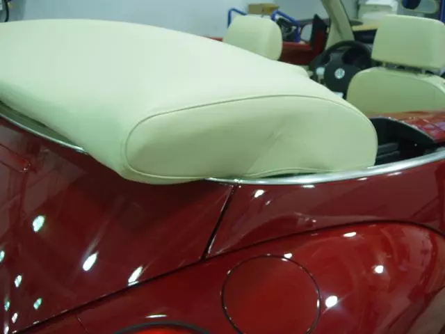 Convertible Stowage Cover - Cream Beige - Volkswagen (1Y0-871-041-D-7PW)