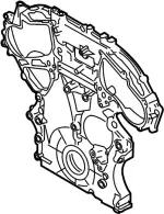 13500JK01A - Engine: Outer Timing Cover for Infiniti Image
