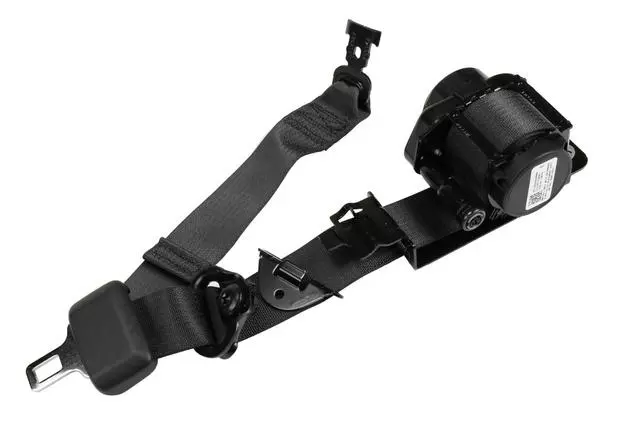 19301475 - : Jet Black Passenger Seat Belt with Retractor and Pre-Tensioner for Cadillac: SRX Image