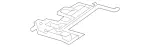 1776800900 - Panelling: Trim, Footwell for Mercedes-Benz Image