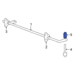 5S4Z18198AA - Suspension: Suspension Stabilizer Bar Link Bushing for Ford: Focus Image