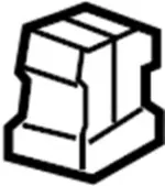 85099AG000 - : Bumper Cover Grommet for INFINITI: G35, M35, M45 Image