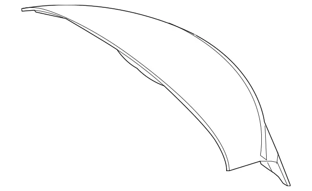 2057506100 - : Trunk Lid for Mercedes-Benz: C43 AMG, C63 AMG, C63 AMG S Image