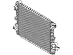 H2MZ8005T - Cooling System: Radiator for Ford: Mustang Image