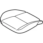 DT1Z1762900UA - Body: Seat Cover for Ford: Transit Connect Image