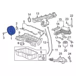 BB3Z6312A - : Crankshaft Pulley for Ford: Transit-150, Transit-250, Transit-350, Transit-350 HD Image