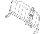 8C2Z16613A38A - : Seat Back Frame for Ford: E-150, E-250, E-350 Super Duty Image