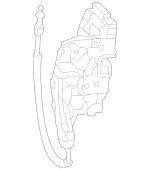 2047202735 - : Door Lock for Mercedes-Benz Image