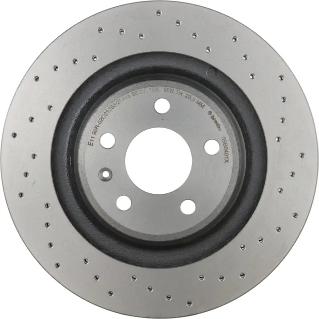 9B0401X - Brake: Brembo XTRA Disc Brake Rotor for Brembo Image