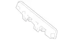 1568883200 - Attachment Parts: Airflow Serration for Mercedes-Benz Image image