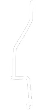 2167230239 - : Securing Rod for Mercedes-Benz Image