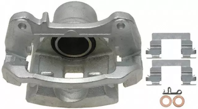 Front Driver Side Disc Brake Caliper Assembly (Friction Ready Non-Coated), Remanufactured - GM (19285689)