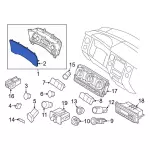 7L1Z10887B - Body: Cluster Lens for Ford: Expedition Image
