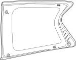 833019NP0A - Body: Quarter Glass for INFINITI: JX35, QX60 Image image