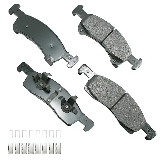 ACT934 - : Akebono ProACT Ultra Premium Ceramic Disc Brake Pad Kit for AKEBONO Image