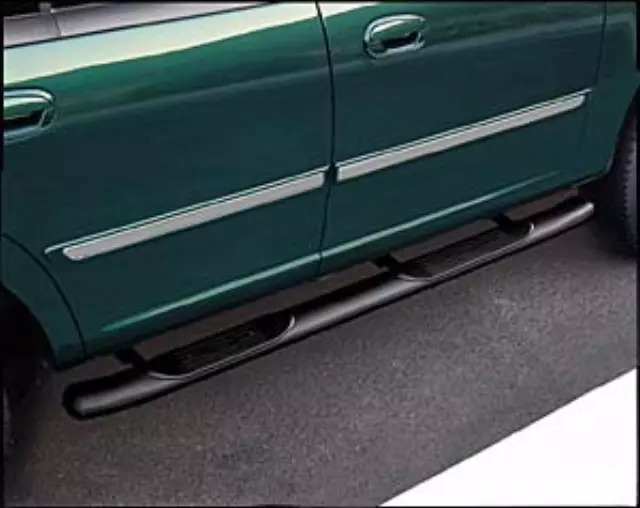 F81Z16450CA - Body: Step Bars, 4" Tubular Black for Ford: Excursion Image