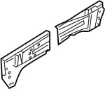75131AT500 - Body: Closing Plate for Infiniti Image