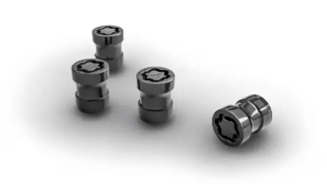 85039001 - : Wheel Locks, Black for Acura Image