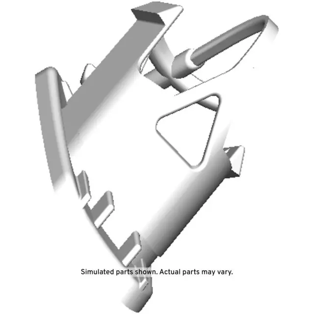 15850344 - : Light Titanium Passenger Side Windshield Garnish Molding Bolt Hole Finish Plug for GM Image