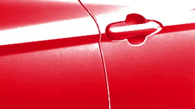 PT9360318123 - Exterior: Door Edge Guards - Supersonic Red for Toyota Image