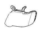 8L2Z13008A - Electrical: Headlamp Assembly for Ford: Explorer, Explorer Sport Trac Image