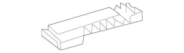 2136920700 - Trim and Lining: Absorber for Mercedes-Benz: E53 AMG, E63 AMG S Image image