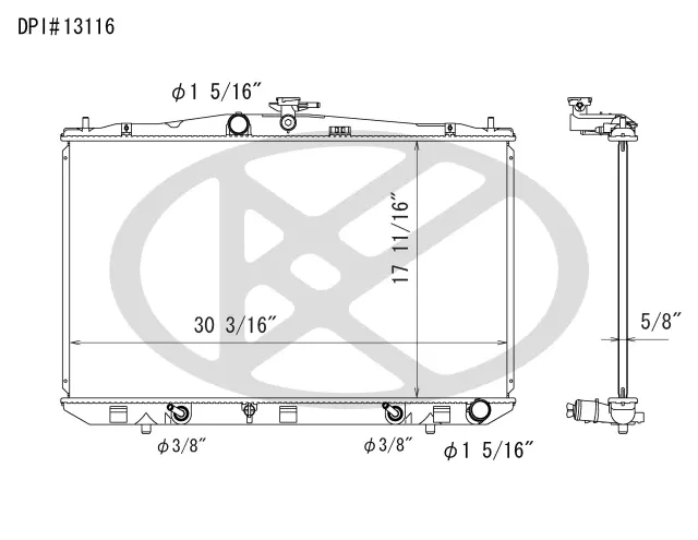 A13116 - Cooling Systems: Koyorad Radiator for Koyo Image
