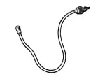 YF1Z9A758AA - Fuel System: Throttle Cable for FORD Image