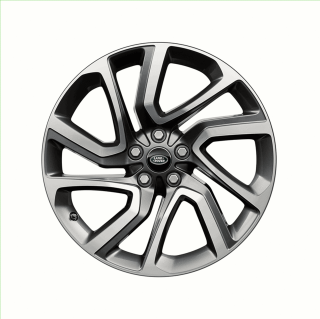 Alloy Wheel, 21" 5 Split-Spoke - Land-Rover (LR099143)
