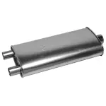 18191 - : SoundFX Direct Fit Exhaust Muffler 2.5" Inlet (ID) 2" Outlet (OD) for Walker Exhaust Image