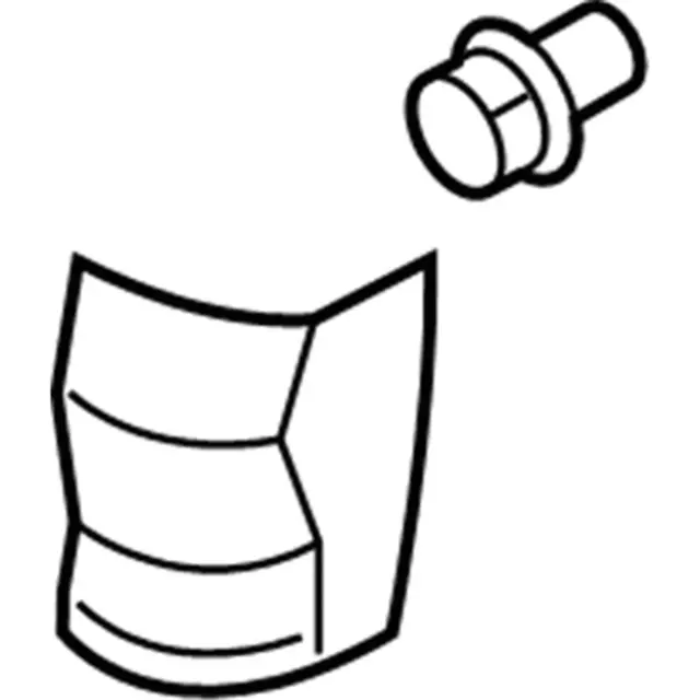 FL3Z1829077AD - Body: Lower Molding for Ford Image