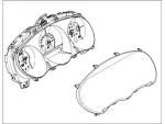 AH6Z10849BA - : Instrument Cluster for Ford Image
