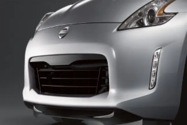 K60101EA0A - Exterior: Front Chin Aero Deflector - Black for Nissan: 350Z, 370Z, Altima, NV3500 Image