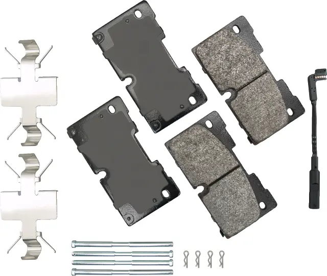 SDF2173 - : Akebono Severe Duty Ultra Premium Disc Brake Pad Kit for AKEBONO Image