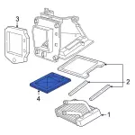 F2UZ18B545A - HVAC: Door for Ford: E-150 Econoline, E-150 Econoline Club Wagon, E-250 Econoline, E-350 Econoline, E-350 Econoline Club Wagon, Econoline Super Duty Image
